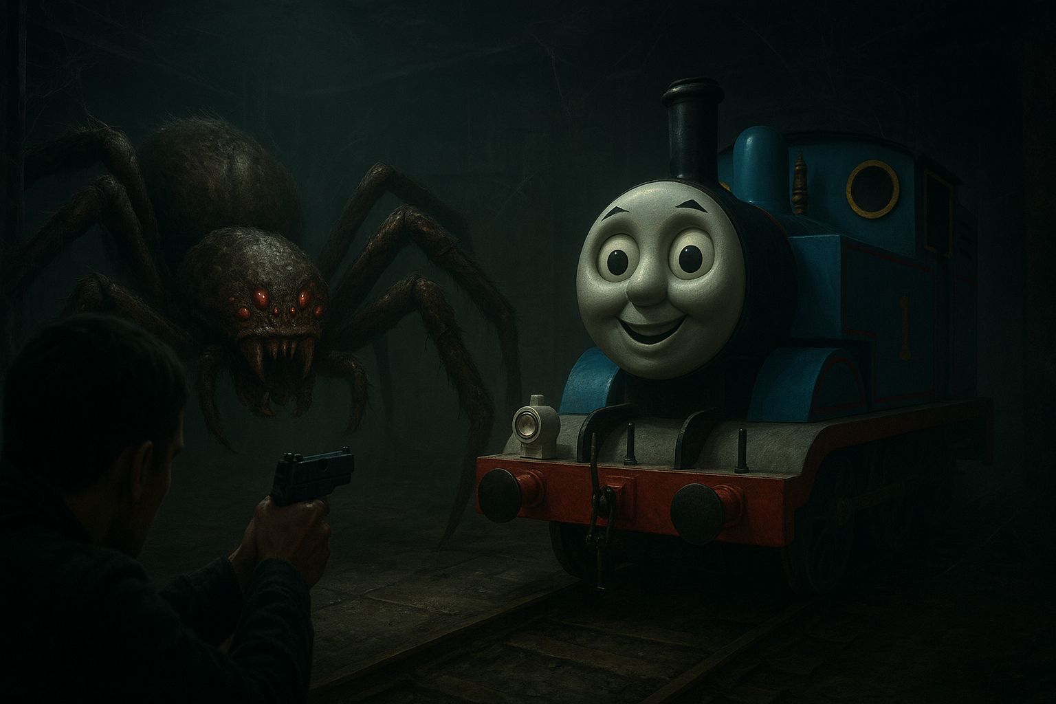 Arachnophobia Strikes Again: Resident Evil Requiem's Giant Spider Boss Challenges Players, But a Thomas the Tank Engine Mod Offers Relief